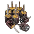 25mm 60 Grit Abrasive Flap Wheel Discs Sanding Rust Removal 6mm Shank