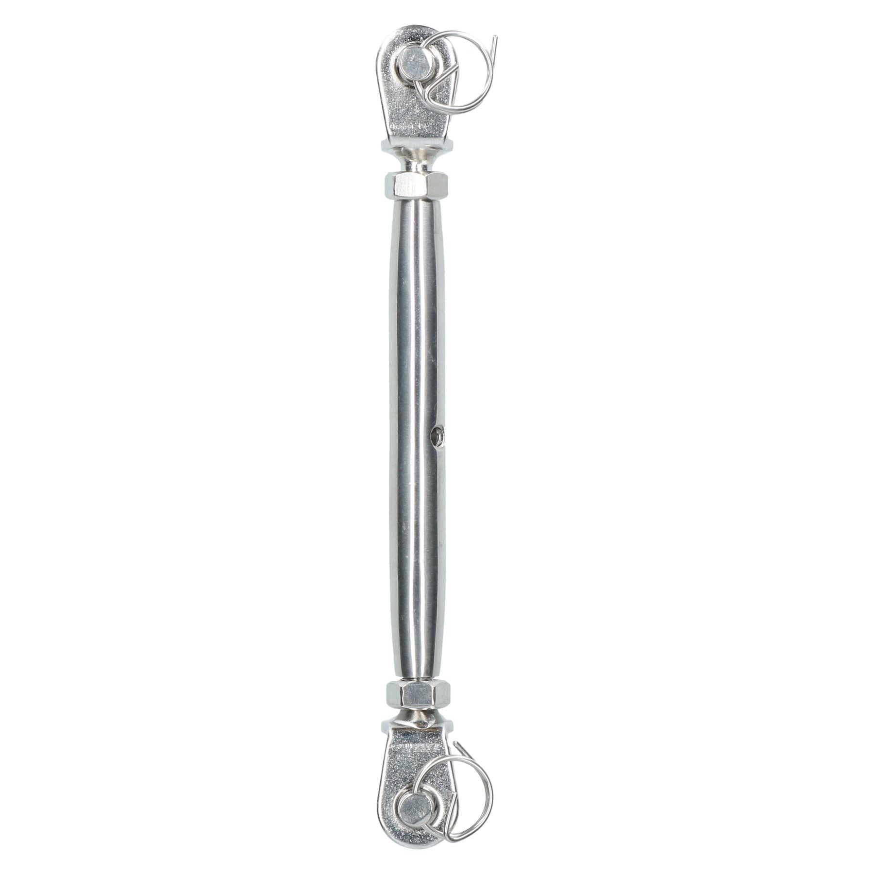 Rigging Screw 8mm Jaw to Jaw Turnbuckle Straining Marine Grade 316 Stainless