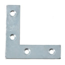 Corner Mending Plates Flat L Shape Fixing Brackets 50mm x 50mm x 10mm