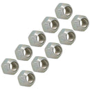 Lot de 10 écrous de roue coniques UNF 7/16" pour moyeux de suspension de caravane de remorque