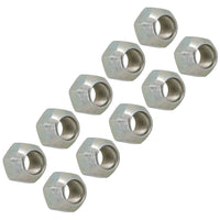 Lot de 10 écrous de roue coniques UNF 7/16" pour moyeux de suspension de caravane de remorque