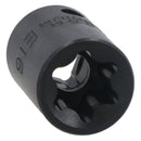 7pc Impacted Impact Female Torx Star E Sockets E6 - E16 1/4" + 3/8" Drive