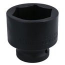 3/4" Drive 45mm Shallow Metric MM Impact Impacted Socket 6 Sided Single Hex