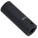 19mm Deep Metric Impact Impacted Socket 6 Sided Single Hex 1/2in Drive