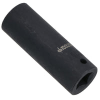 19mm Deep Metric Impact Impacted Socket 6 Sided Single Hex 1/2in Drive