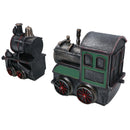 Train Bookends Ornament Cast Iron Book Ends Stand Holder Railway Locomotive