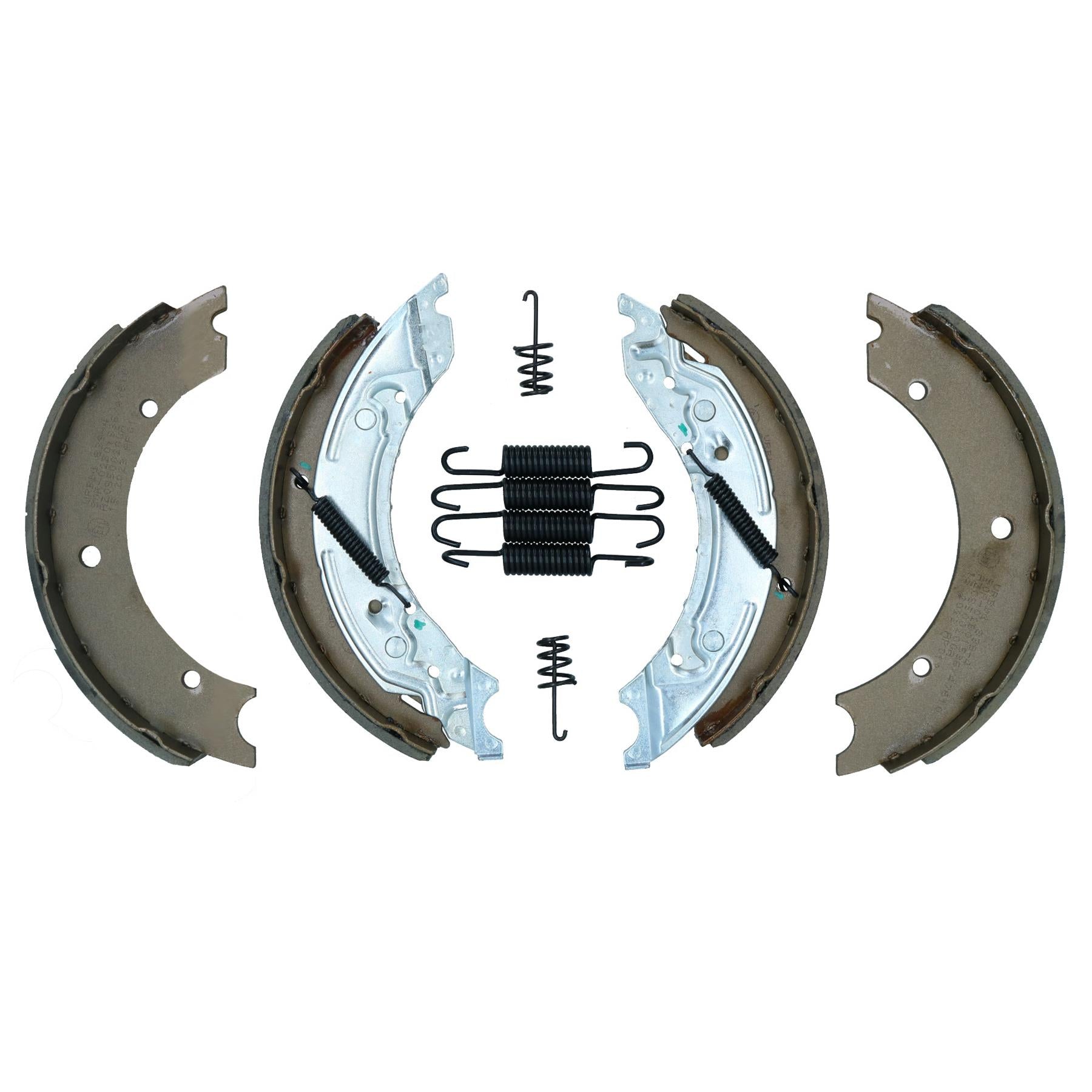 250 x 40mm KNOTT Type Trailer Brake Shoes for 4 x Brake Drums Twin Axle