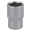 19 mm 1/2 Zoll Dr-Steckschlüsseleinsatz Super Lock metrisch flach CRV Rändelgriff 6-Punkt TE797