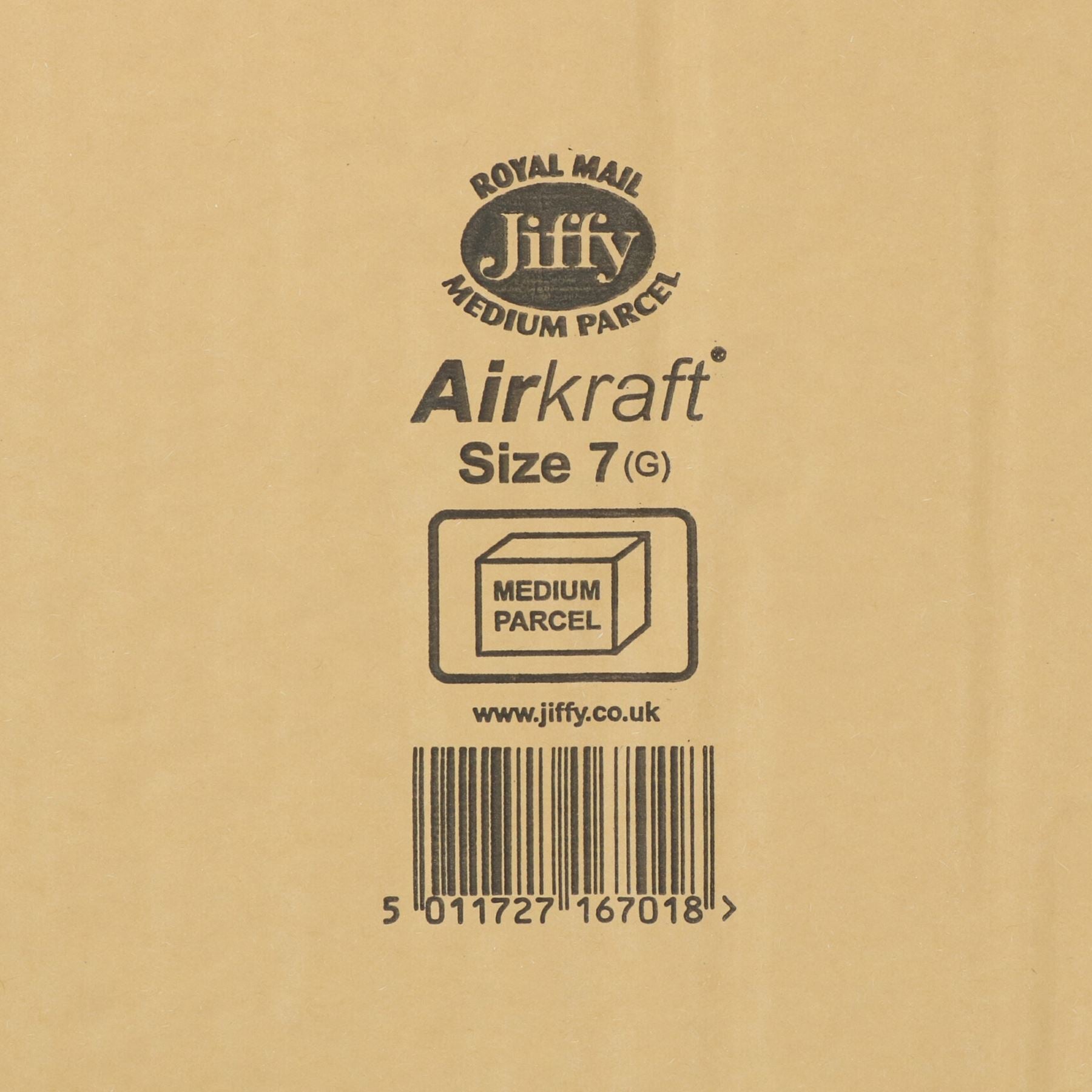 50pk Genuine Gold Jiffy Bag Airkraft Bubble Padded Mail Bag Envelope Size 7