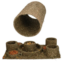 Small Animal Treat Hamster Guinea Pig Naturals Hide 'n' Treat Maze & Tunnel