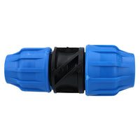 25mm x 20mm MDPE Reducing Coupler Pipe Union Cold Water System Fitting