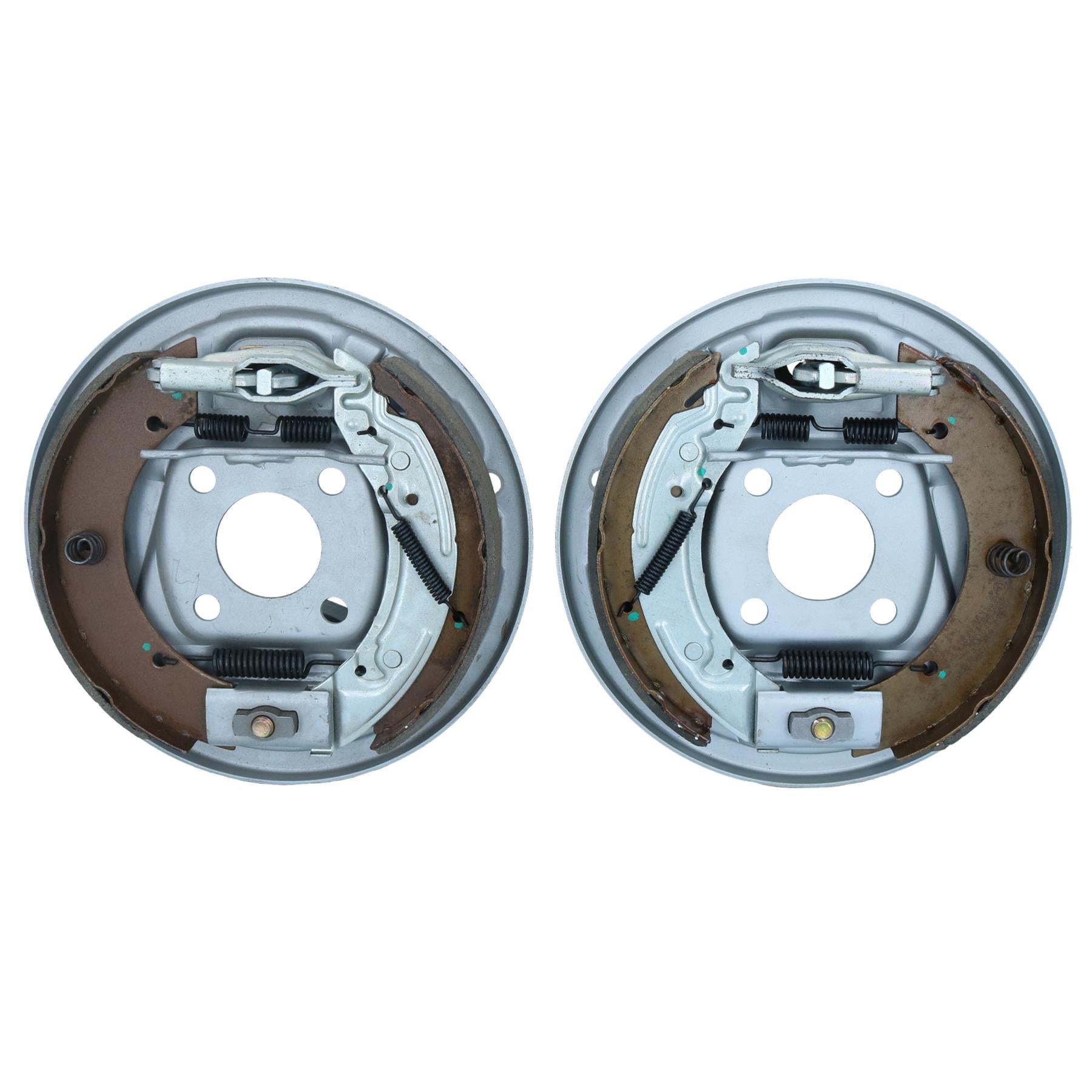 Pair Complete Bolt on Brake Shoe Back Plates for Ifor Williams 250 x 40mm Drum