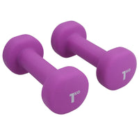 Neoprene Dumbbells Weights 0.5kg - 3kg Gym Exercise Fitness Muscle Workout
