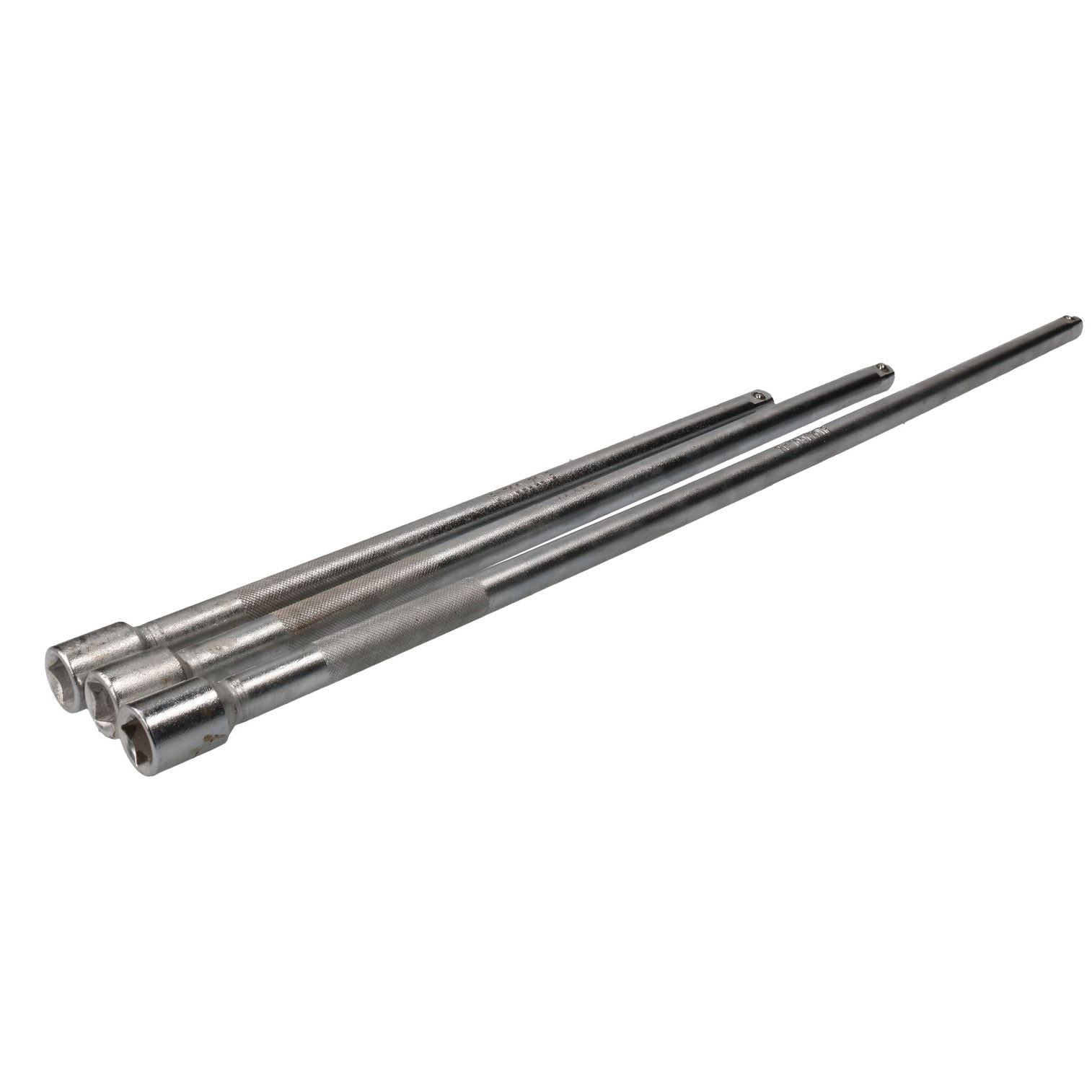 1/2" Long Extension Bars 15/18/24" Socket Long Reach Knurl Grip Extender