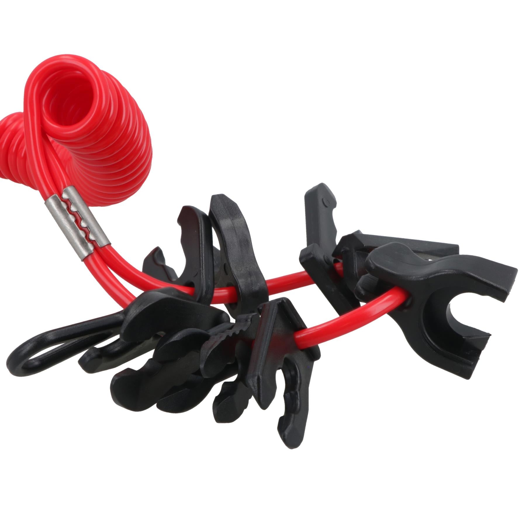 11 Key Universal Kill Cord Engine Stop Safety Lanyard Outboard Jetski Speedboat