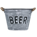 Beer Drinks Bucket Metal Wine Champagne Bottle Ice Cooler Bucket Party Tub