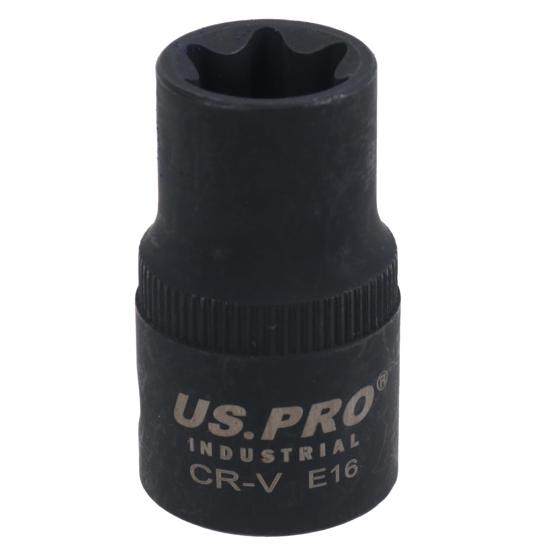 Female Impacted Impact Torx Star E Socket 3/8in Drive Shallow E5 – E24