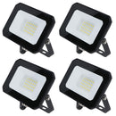 20 Watt LED Mini Floodlight Garden Lighting 1600 Lumens IP65 + Bracket