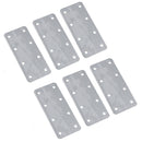 Small Internal Sleeper Straight Support Plate 85mm x 170mm Stainless Steel