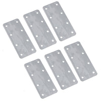 Small Internal Sleeper Straight Support Plate 85mm x 170mm Stainless Steel
