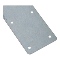 Large Internal Sleeper Straight Support Plate 100mm x 350mm Galvanised Steel