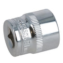 21mm 3/8" Drive Shallow Metric Socket Single Hex / 6 sided Bergen