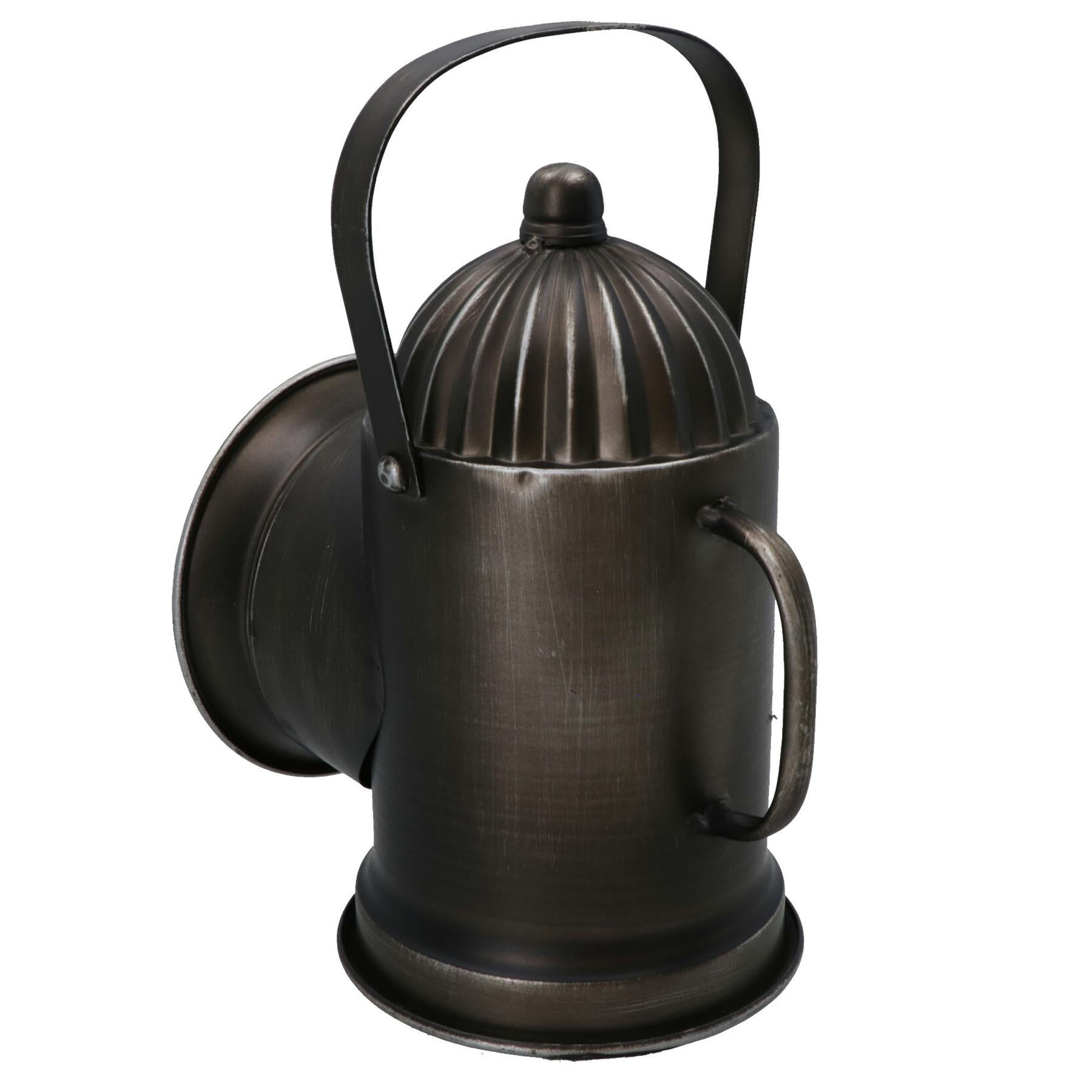 Railway Lamp Clock Industrial Style Mantel Engine Retro Home Decor Gift Metal