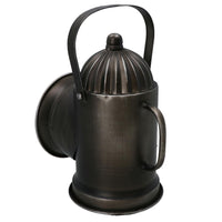Railway Lamp Clock Industrial Style Mantel Engine Retro Home Decor Gift Metal