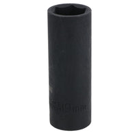 19mm Deep Metric Impact Impacted Socket 6 Sided Single Hex 1/2in Drive
