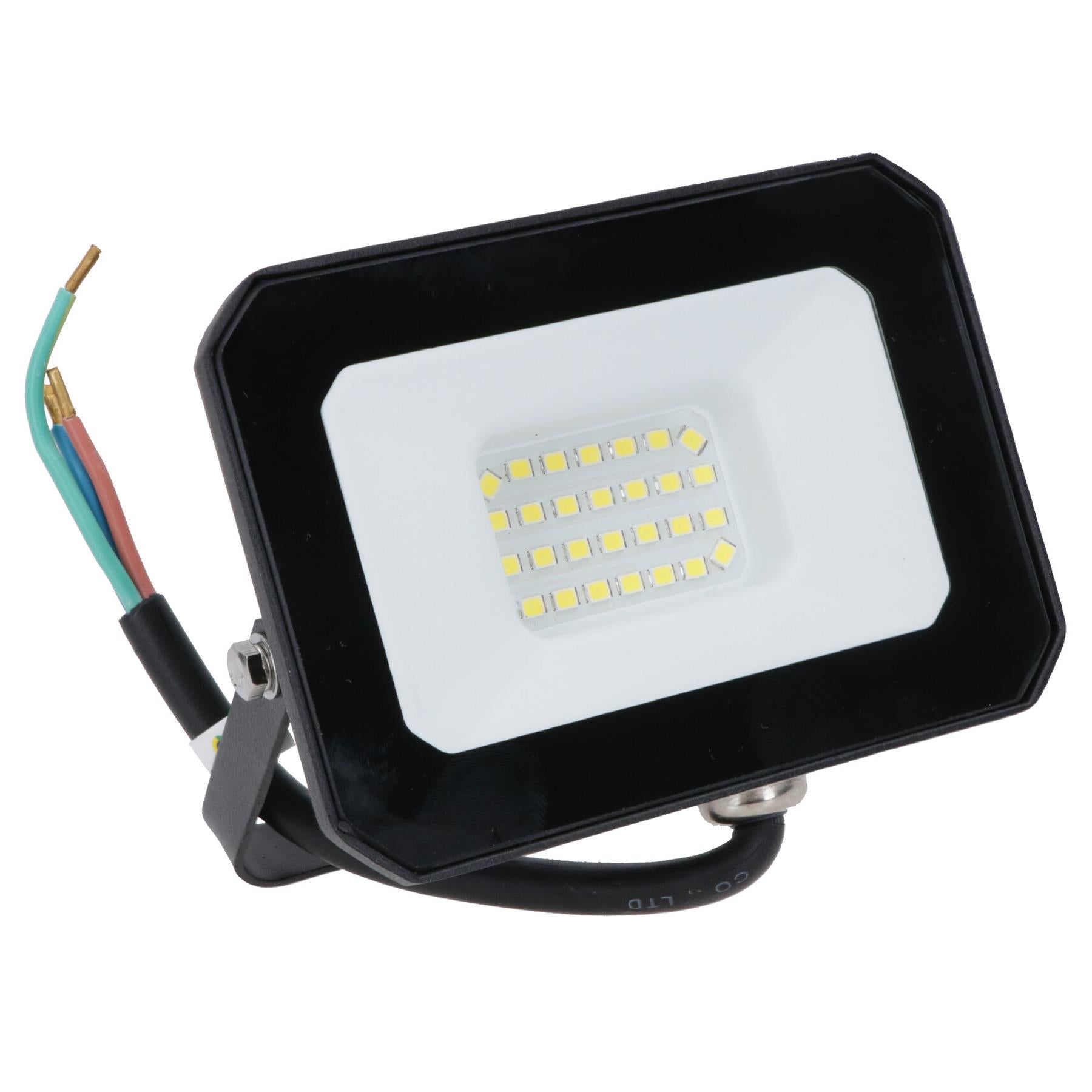 20 Watt LED Mini Floodlight Garden Lighting 1600 Lumens IP65 + Bracket