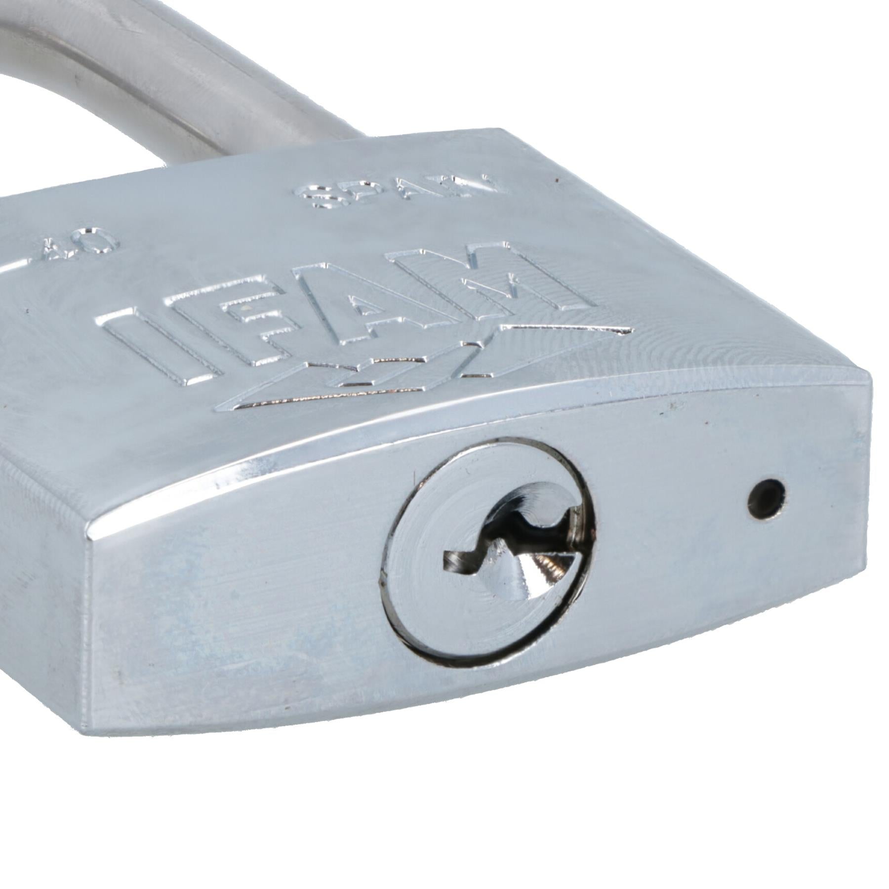 40mm Marine Padlock Stainless Steel Long Shackle Rust Proof Boat Yacht