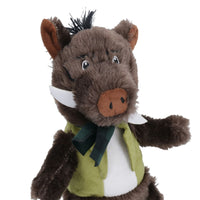 Peluche Dandy Dudes Hog Dog Puppy Play Time avec couineur