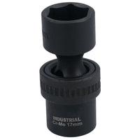 10mm – 19mm 3/8in Drive Universal Swivel Wobble Metric Impact Shallow Socket
