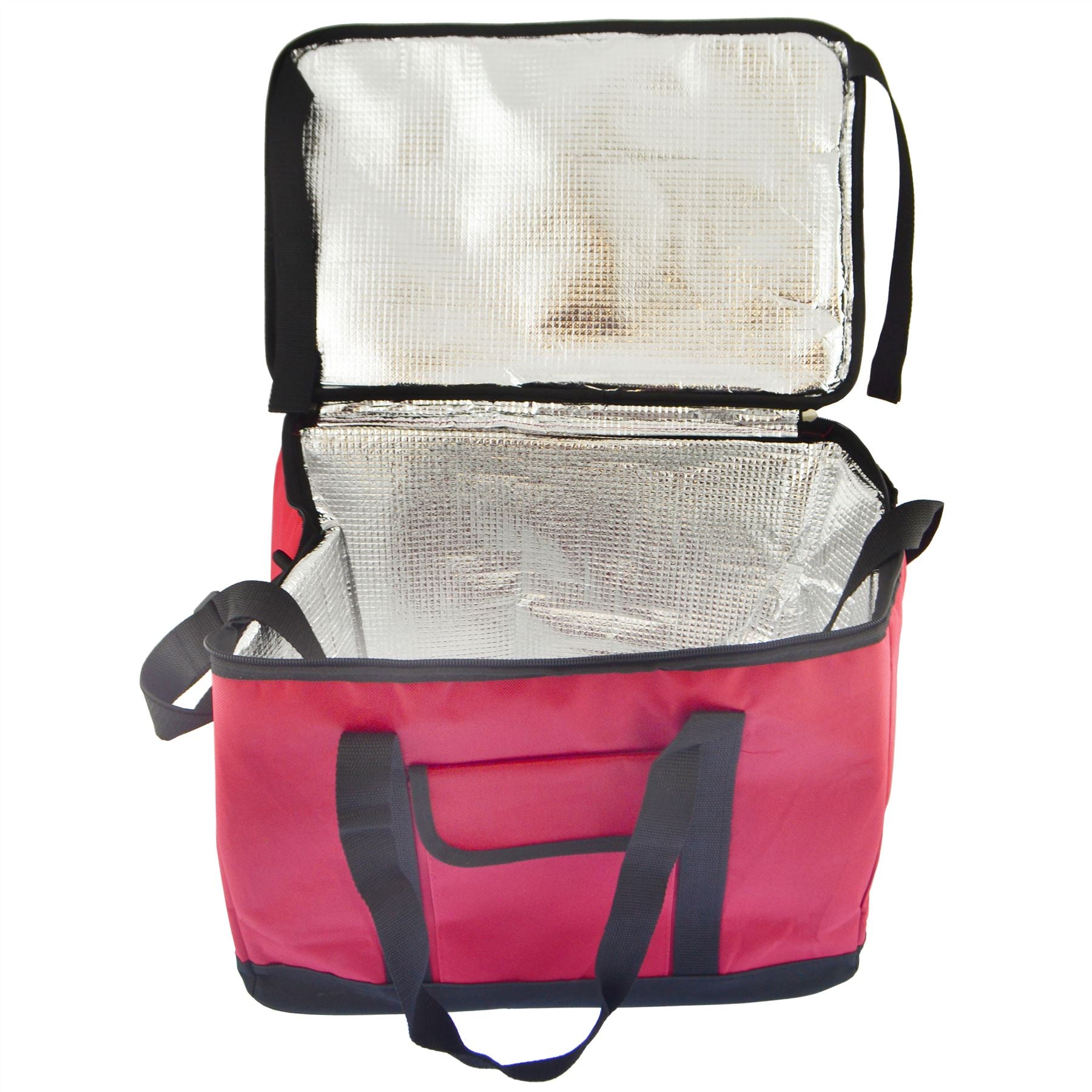 30L Cool Bag With Strap Ice Cooler Picnic Pizza Delivery Hot Food Carrier Camping