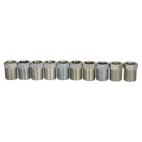 Steel Male Brake Pipe Union Fittings 3/4" x 16 UNF for 1/2" Brake Pipe 10pc