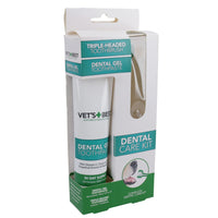 Kit de soins dentaires Nettoyage des dents Haleine fraîche pour chiens Brosse à doigts et gel