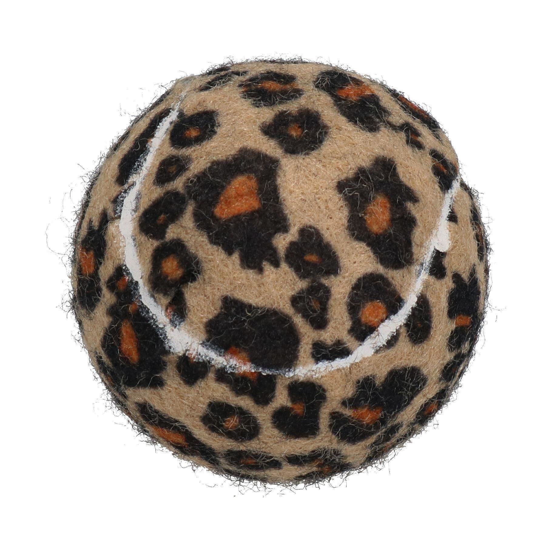 9PK Doggy Jungle Themed Standard Tennis Balls for Dogs Play 7cm