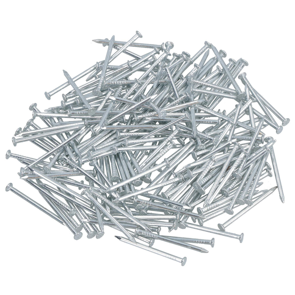 1.5mm x 30mm Round Headed Wire nails For Concrete Brick Wood Zinc Plated