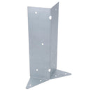 Arris Rail Bracket Fence Post Support Galvanised 225mm Timber Panel Repair