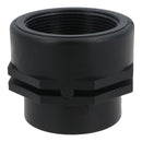 Polypropylene PP Female Threaded Pipe Reducing Socket 2in – 1-1/2in BSP