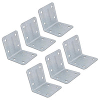 Garden Internal Sleeper Corner Support Bracket 90° 85mm Galvanised Steel