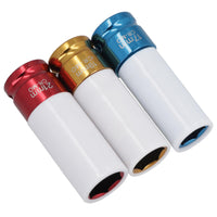 Douilles à chocs en alliage pour écrous de roue à entraînement profond de 1/2 po 17 mm, 19 mm, 21 mm à paroi mince