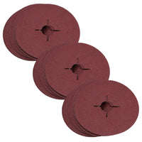 115mm Fibre Sanding Discs 60 Grit Medium Disc For 4-1/2” Backing Pad