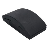 Solid Rubber Hand Sanding Block For Wet + Dry Sandpaper Emery Flattening 3pk