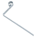 Scrolled Hip Iron 300mm x 150mm Galvanized Bracket Slate Roof Tile 3mm