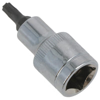 T27 Außen-Torx-Bit Stern-Steckschlüssel 1/2 Zoll Antrieb Standard Innen Chrom-Vanadium-Stahl