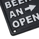 The Best Beer Bottle Opener Cast Iron Sign Gift Garage Shed Bar Man Cave Plaque