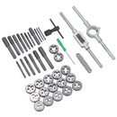 Tap and Die Set Metric 40pc Set M3 to M12 Thread Repair Plug TE435