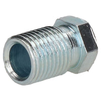 10 Stück Stahl-Bremsleitungsverschraubungen 1/2" x 20 UNF für 5/16"-Rohre mit Gewinde bis zum Ende