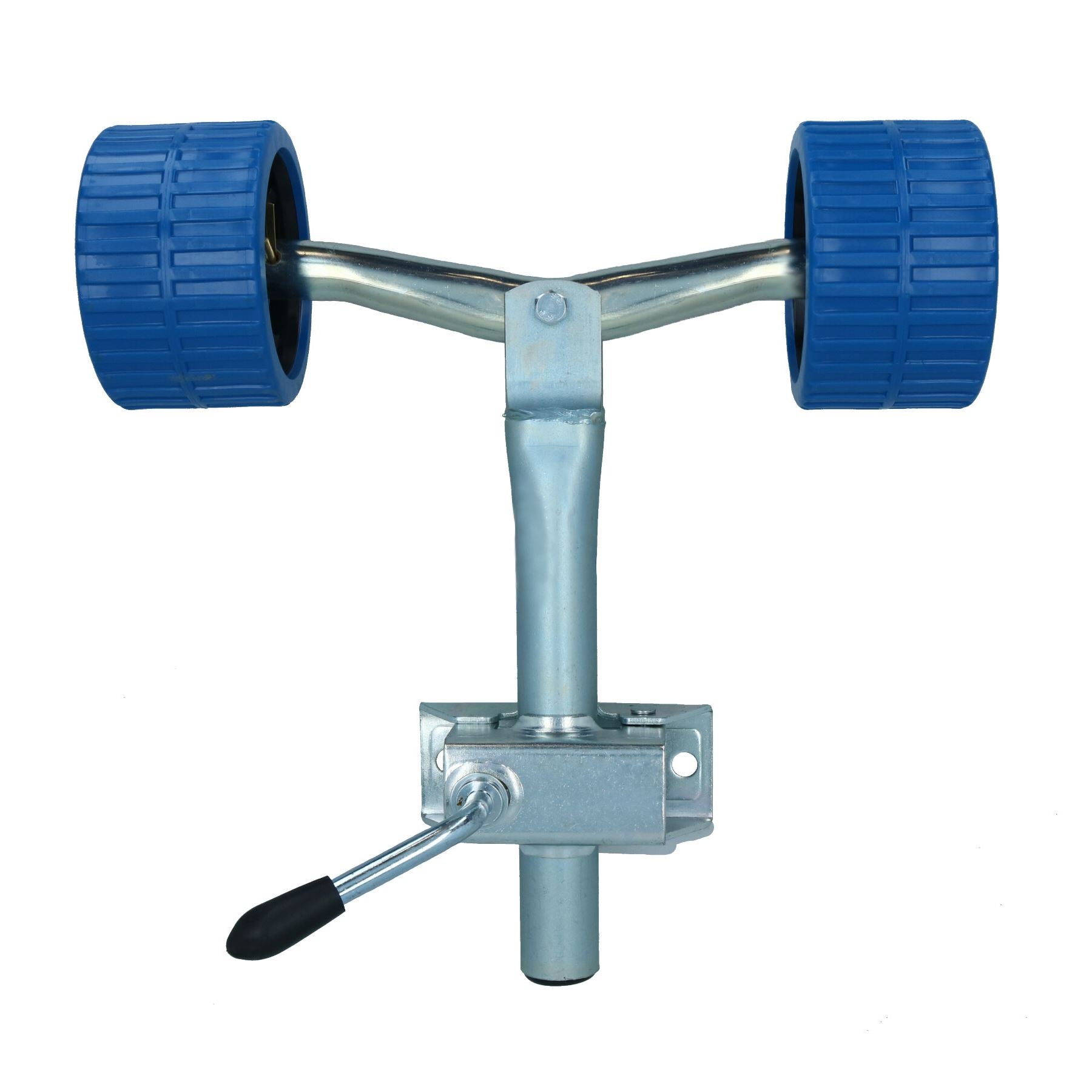 2 Pack Boat Roller Wing Bracket & Stem Post with Non Marking Rollers Trailer